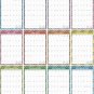 2026 Wall Calendar Spiral-bound Twin-Wire Binding - 12 Months Planner 8.5" x 11" - (Edition #11)