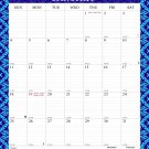 2026 Wall Calendar Spiral-bound Twin-Wire Binding - 12 Months Planner 8.5" x 11" - (Edition #14) 2026 Wall Calendar Spiral-bound Twin-Wire Binding - 12 Months Planner 8.5" x 11" - (Edition #14)