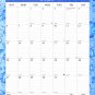 2026 Wall Calendar Spiral-bound Twin-Wire Binding - 12 Months Planner 8.5" x 11" - (Paisley 15)