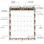 2026 Wall Calendar Spiral-bound Twin-Wire Binding - 12 Months Planner 8.5" x 11" - (Edition #17)