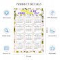 2026 Peel & Stick Calendar - Today is my Lucky Day Removable - 029 (12"x 8")