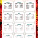 2026 Peel & Stick Calendar - Today is my Lucky Day Removable - 031 (12"x 8")