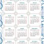 2026 Peel & Stick Calendar - Today is my Lucky Day Removable - 034 (12"x 8")