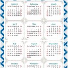 2026 Peel & Stick Calendar - Today is my Lucky Day Removable - 035 (12"x 8")