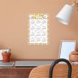 2026 Peel & Stick Calendar - Today is my Lucky Day Removable - 042 (12"x 8")