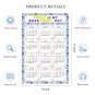 2026 Peel & Stick Calendar - Today is my Lucky Day Removable - 044 (12"x 8")
