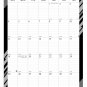 2026 Wall Calendar Spiral-bound Twin-Wire Binding - 12 Months Planner 8.5" x 11" -  #08 (B&W)