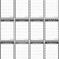 2026 Wall Calendar Spiral-bound Twin-Wire Binding - 12 Months Planner 11" x 17" -  #014 (B&W)