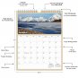 2026 Wall Calendar Spiral-bound Twin - 12 Months Planner 8.5" x 11" (National Parks)
