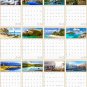 2026 Wall Calendar Spiral-bound Twin - 12 Months Planner 11" x 17" (The Great Outdoors)
