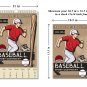 2026 Wall Oversized Art Poster Calendar Spiral-bound Twin-Wire Binding- Baseball