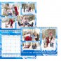 2026 Scrapbook Wall Calendar Spiral-bound (Add Your Own Photos) - 12 Months Desktop #02