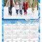 2026 Scrapbook Wall Calendar Spiral-bound (Add Your Own Photos) - 12 Months Desktop #02