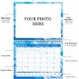 2026 Scrapbook Wall Calendar Spiral-bound (Add Your Own Photos) - 12 Months Desktop #02