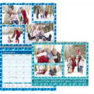 2026 Scrapbook Wall Calendar Spiral-bound (Add Your Own Photos) - 12 Months Desktop #03