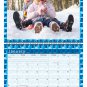 2026 Scrapbook Wall Calendar Spiral-bound (Add Your Own Photos) - 12 Months Desktop #03