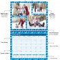 2026 Scrapbook Wall Calendar Spiral-bound (Add Your Own Photos) - 12 Months Desktop #03