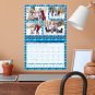 2026 Scrapbook Wall Calendar Spiral-bound (Add Your Own Photos) - 12 Months Desktop #03