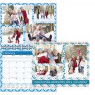 2026 Scrapbook Wall Calendar Spiral-bound (Add Your Own Photos) - 12 Months Desktop #04