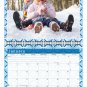 2026 Scrapbook Wall Calendar Spiral-bound (Add Your Own Photos) - 12 Months Desktop #04