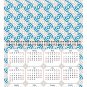 2026 Scrapbook Wall Calendar Spiral-bound (Add Your Own Photos) - 12 Months Desktop #04