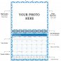 2026 Scrapbook Wall Calendar Spiral-bound (Add Your Own Photos) - 12 Months Desktop #04