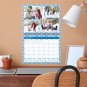 2026 Scrapbook Wall Calendar Spiral-bound (Add Your Own Photos) - 12 Months Desktop #04