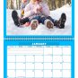 2026 Scrapbook Wall Calendar Spiral-bound (Add Your Own Photos) - 12 Months Desktop #05