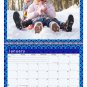 2026 Scrapbook Wall Calendar Spiral-bound (Add Your Own Photos) - 12 Months Desktop #07