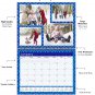 2026 Scrapbook Wall Calendar Spiral-bound (Add Your Own Photos) - 12 Months Desktop #07