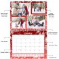 2026 Scrapbook Wall Calendar Spiral-bound (Add Your Own Photos) - 12 Months Desktop #08