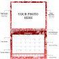 2026 Scrapbook Wall Calendar Spiral-bound (Add Your Own Photos) - 12 Months Desktop #08