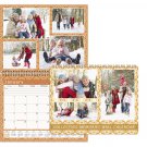 2026 Scrapbook Wall Calendar Spiral-bound (Add Your Own Photos) - 12 Months Desktop #09