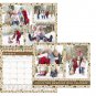 2026 Scrapbook Wall Calendar Spiral-bound (Add Your Own Photos) - 12 Months Desktop #010