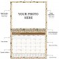 2026 Scrapbook Wall Calendar Spiral-bound (Add Your Own Photos) - 12 Months Desktop #010