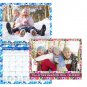2026 Scrapbook Wall Calendar Spiral-bound (Add Your Own Photos) - 12 Months Desktop #011