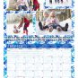 2026 Scrapbook Wall Calendar Spiral-bound (Add Your Own Photos) - 12 Months Desktop #011