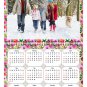 2026 Scrapbook Wall Calendar Spiral-bound (Add Your Own Photos) - 12 Months Desktop #011