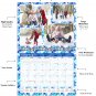 2026 Scrapbook Wall Calendar Spiral-bound (Add Your Own Photos) - 12 Months Desktop #011