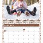 2026 Scrapbook Wall Calendar Spiral-bound (Add Your Own Photos) - 12 Months Desktop #013