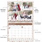 2026 Scrapbook Wall Calendar Spiral-bound (Add Your Own Photos) - 12 Months Desktop #013