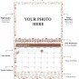 2026 Scrapbook Wall Calendar Spiral-bound (Add Your Own Photos) - 12 Months Desktop #013