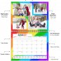 2026 Scrapbook Wall Calendar Spiral-bound (Add Your Own Photos) - 12 Months Desktop #014