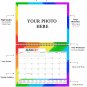 2026 Scrapbook Wall Calendar Spiral-bound (Add Your Own Photos) - 12 Months Desktop #014