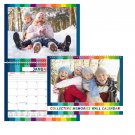 2026 Scrapbook Wall Calendar Spiral-bound (Add Your Own Photos) - 12 Months Desktop #015
