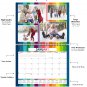 2026 Scrapbook Wall Calendar Spiral-bound (Add Your Own Photos) - 12 Months Desktop #015