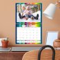 2026 Scrapbook Wall Calendar Spiral-bound (Add Your Own Photos) - 12 Months Desktop #015