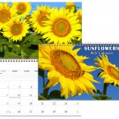 2026 Spiral-bound Wall Calendar (Sunflowers) - 12 Months Desktop / Wall Calendar/ Planner