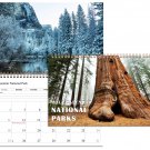 2026 Spiral-bound Wall Calendar (National Parks) - 12 Months Desktop / Wall Calendar/ Planner