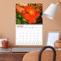 2026 Spiral-bound Wall Calendar (Flowers) - 12 Months Desktop (11x17)